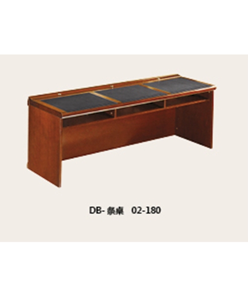 1.8米条桌胡桃木木皮02-180